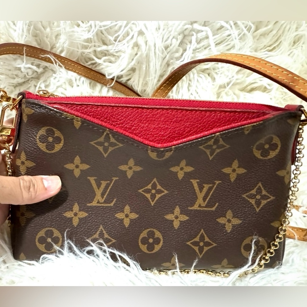 Louis Vuitton Monogram Pallas Clutch - Limited Edition